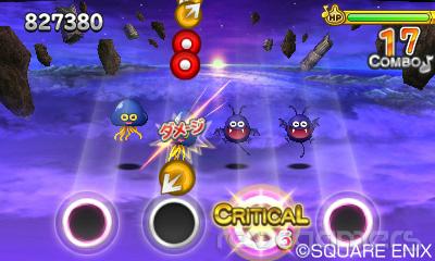 Carátula de Theatrhythm Dragon Quest