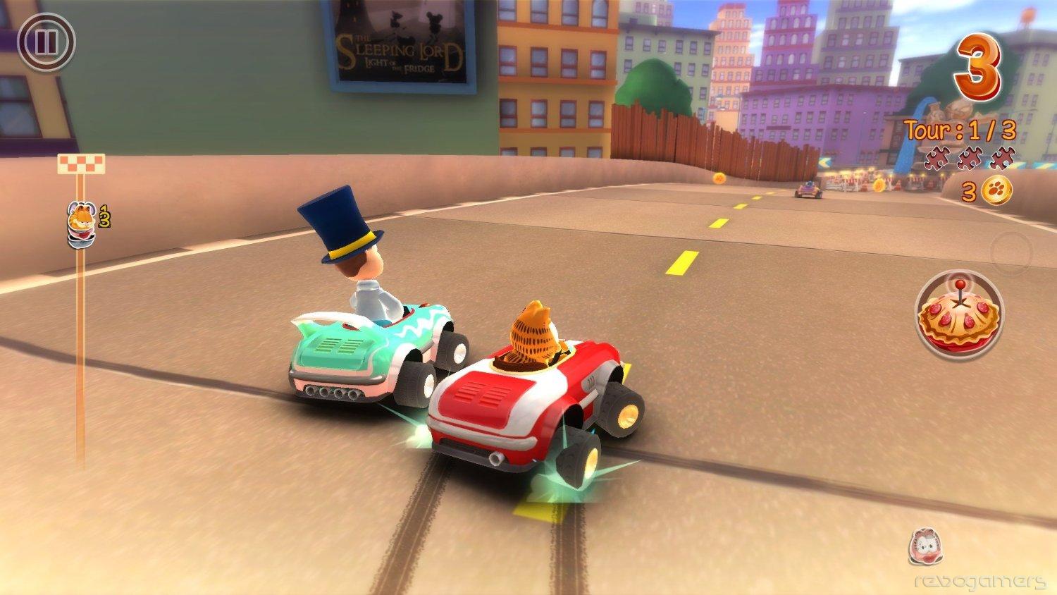 Garfield Kart Nintendo 3DS