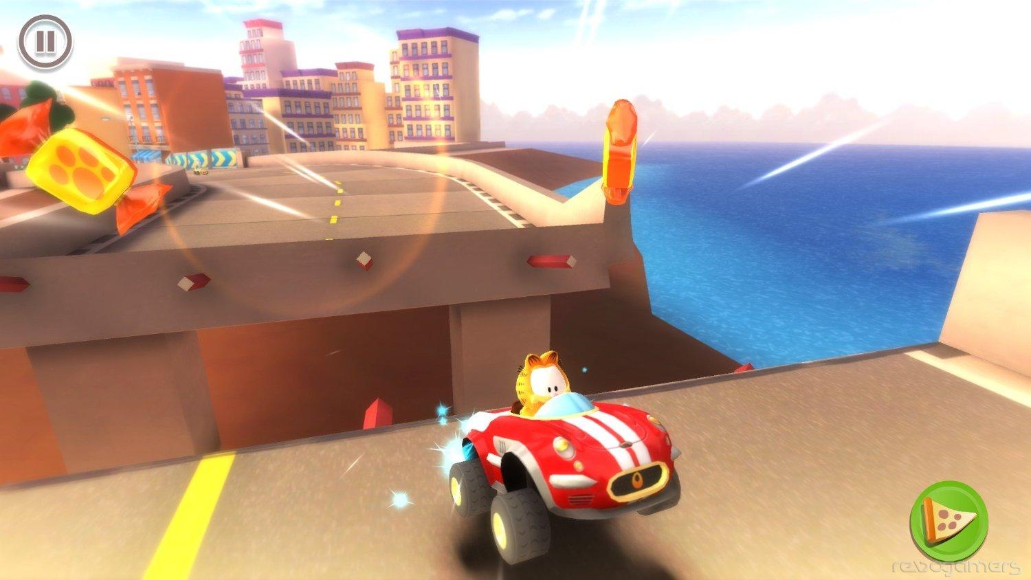 Carátula de Garfield Kart