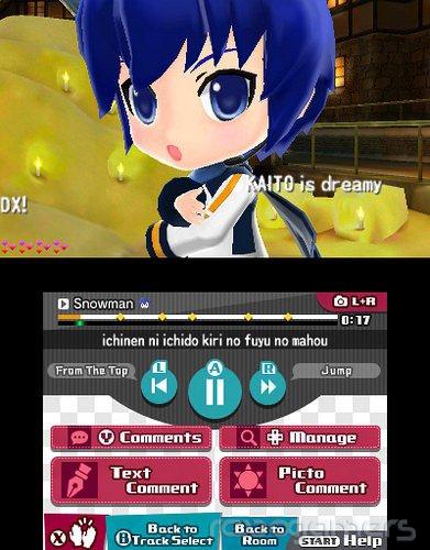 Hatsune Miku DX añade comentarios a lo NicoNico vía StreetPass o SpotPass