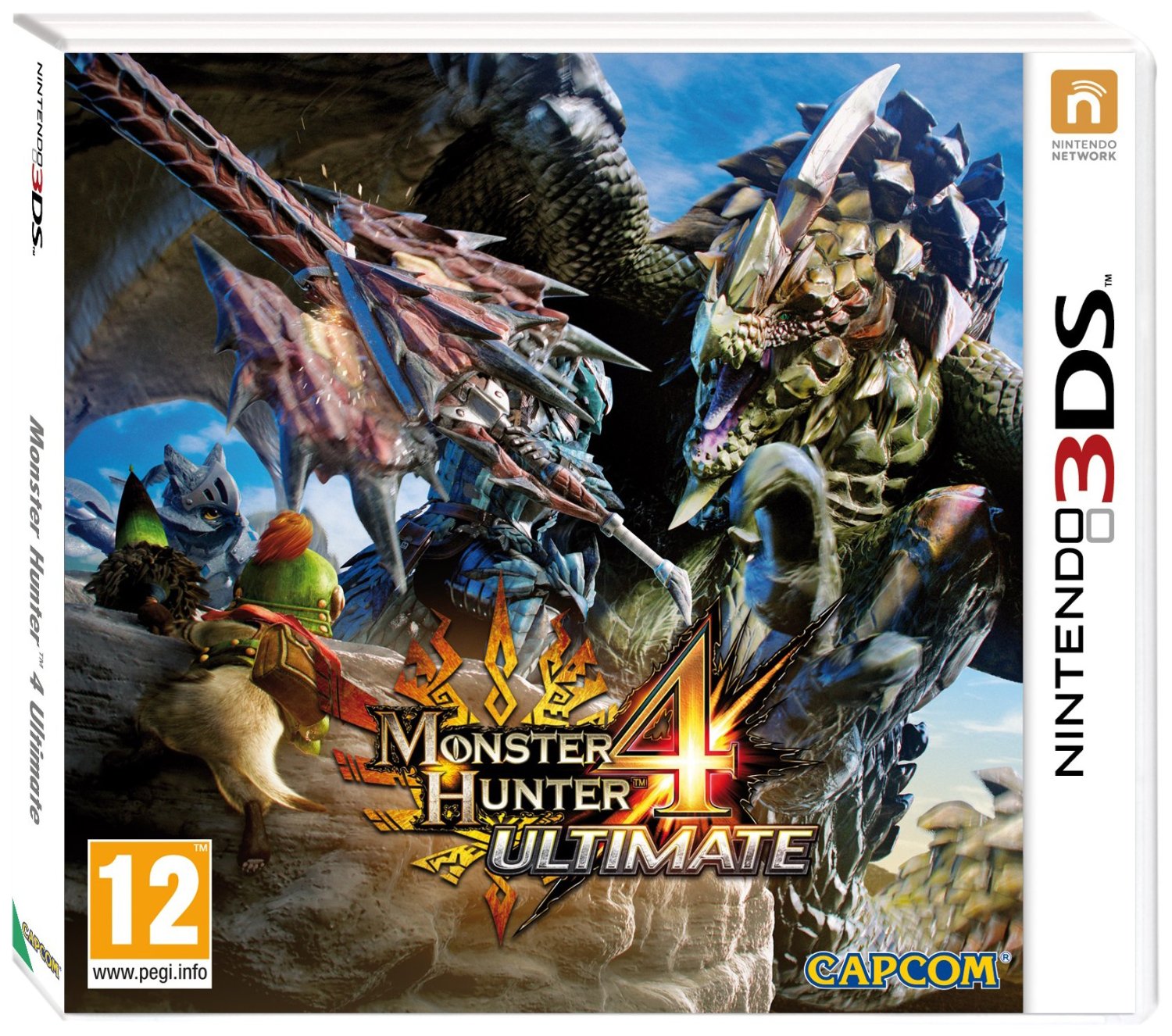 Carátula de Monster Hunter 4 Ultimate