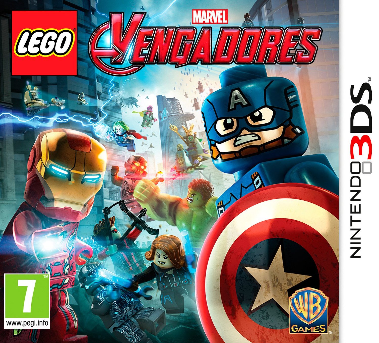 Carátula de LEGO Marvel Vengadores