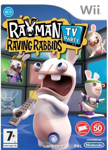 Carátula de Raving Rabbids TV Party
