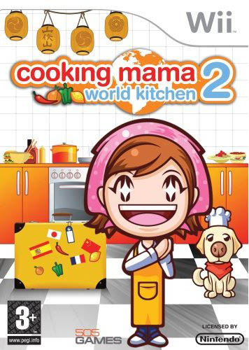 Carátula de Cooking Mama 2 : World Kitchen (Cooking Mama 2)