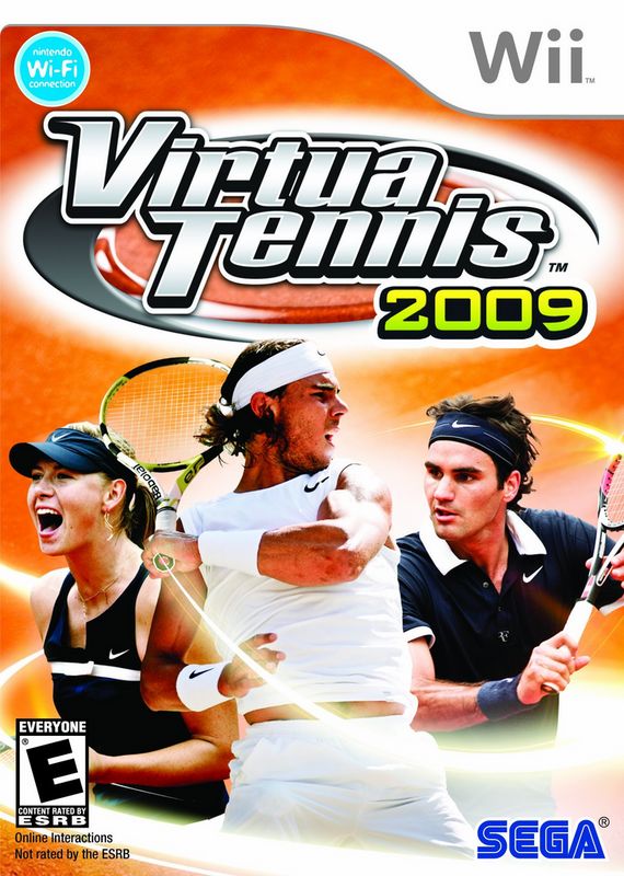 Carátula de Virtua Tennis 2009 Wii