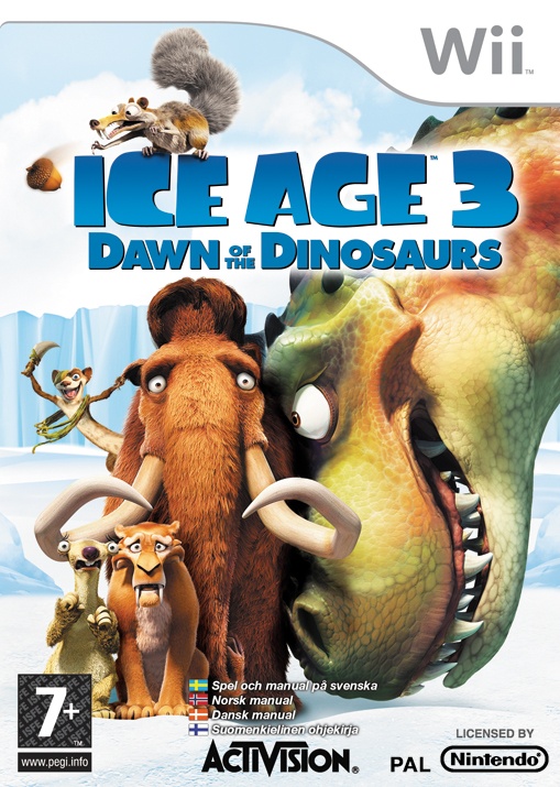 Carátula de Ice Age 3: El Origen de los Dinosaurios