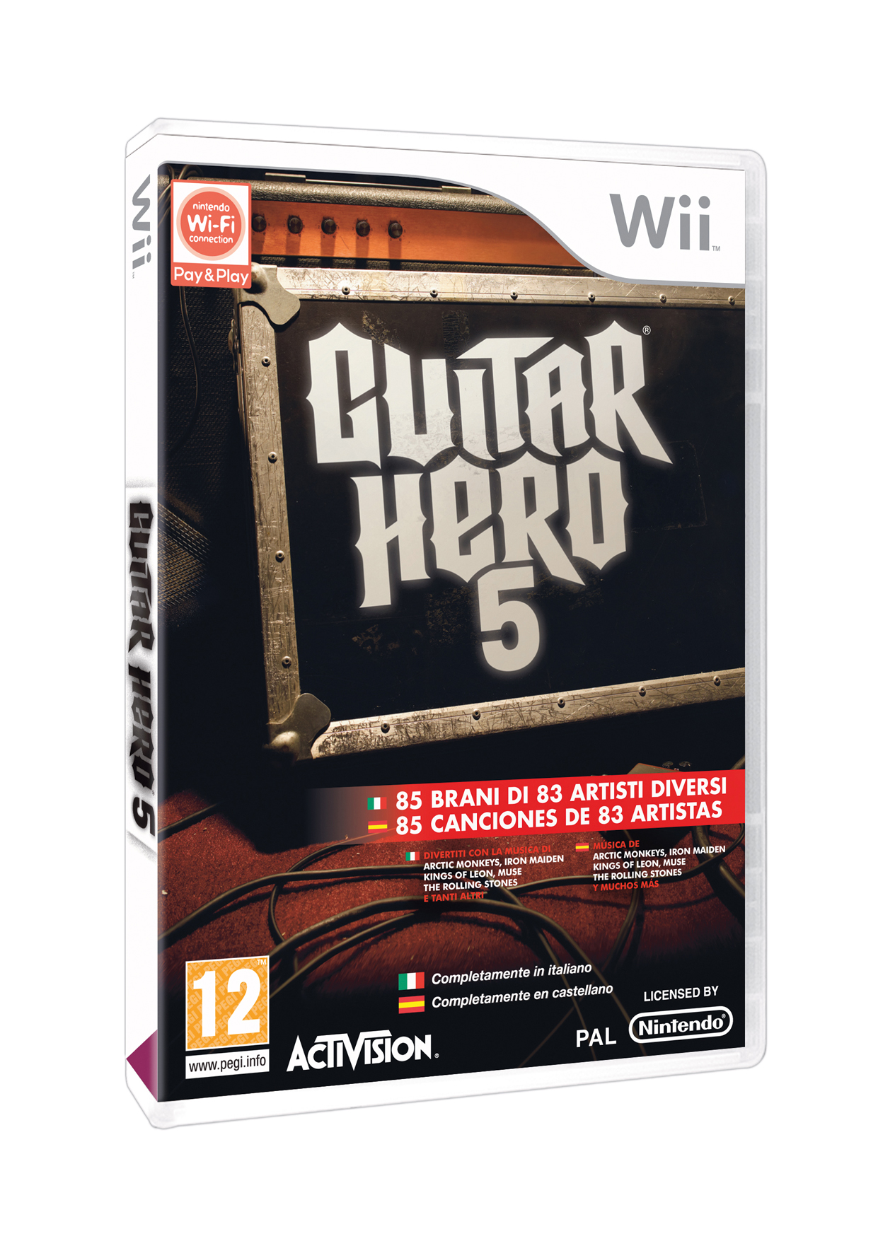 Carátula de Guitar Hero 5