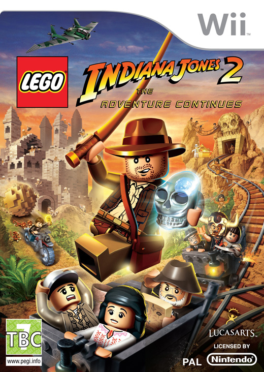 Carátula de LEGO Indiana Jones 2: La Aventura Continúa