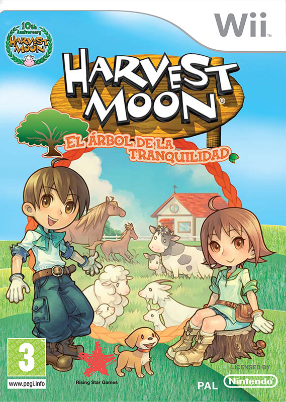 Carátula de Harvest Moon: El árbol de la Tranquilidad (Tree of Tranquility)