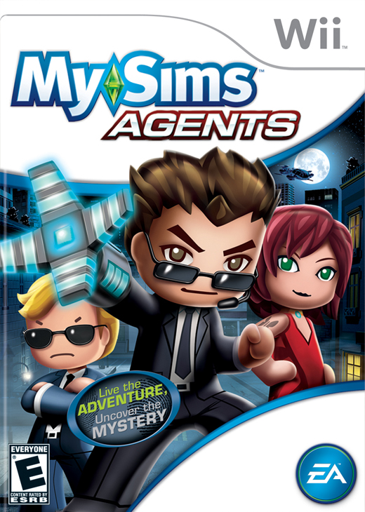 Carátula de MySims Agents