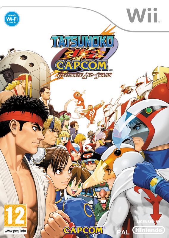 Carátula de Tatsunoko vs. Capcom: Ultimate All-Stars (Cross Generation of Heroes)