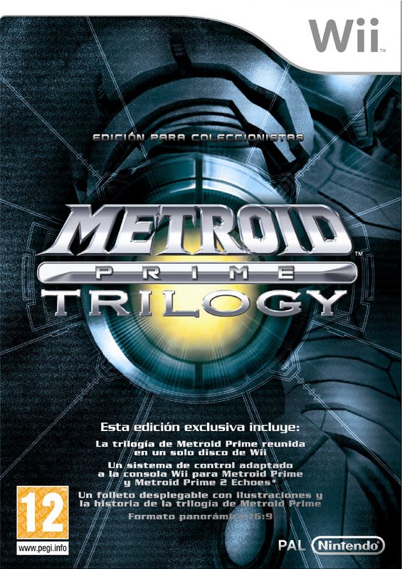 Carátula de Metroid Prime Trilogy