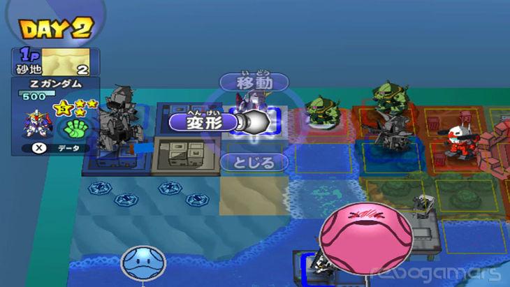 Captura de SD Gundam Gashapon Wars Wii