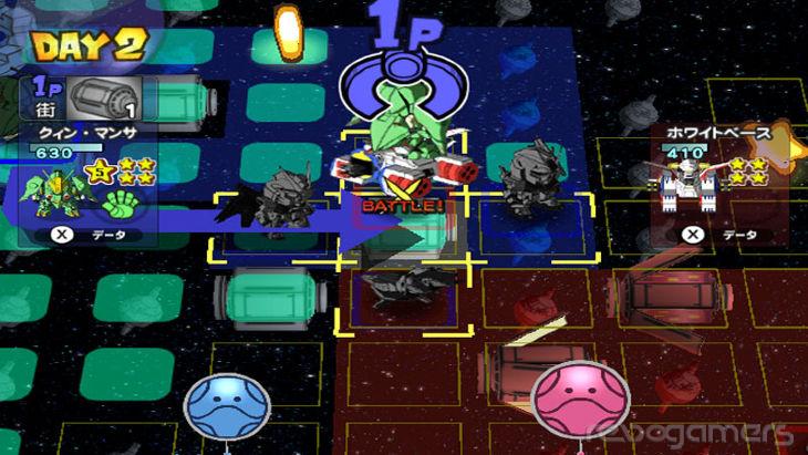 Captura de SD Gundam Gashapon Wars Wii