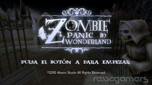 Carátula de Zombie Panic in Wonderland