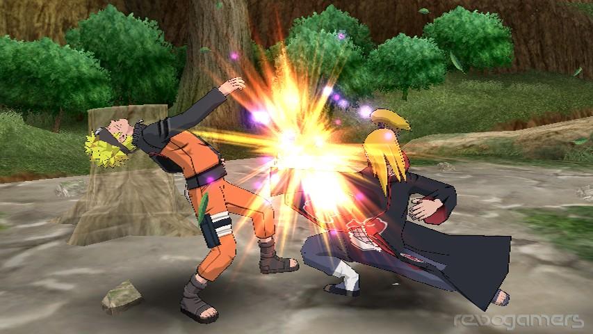 Captura de Naruto Clash of the Ninja Revolution 3 European Version