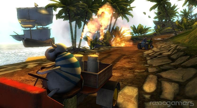 Captura de Calvin Tucker's Farm Animal Racing