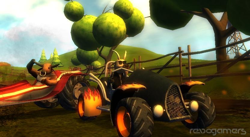 Captura de Calvin Tucker's Farm Animal Racing