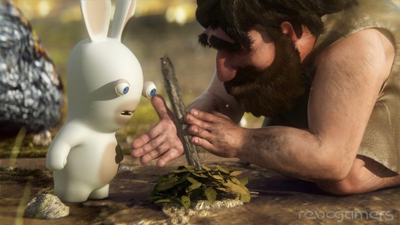 Captura de Raving Rabbids: Regreso al Pasado