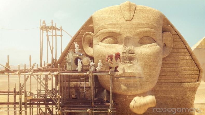 Captura de Raving Rabbids: Regreso al Pasado