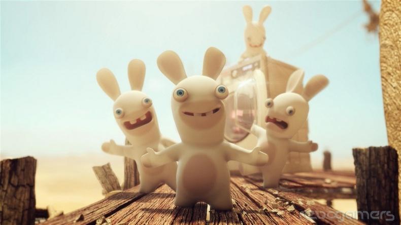 Captura de Raving Rabbids: Regreso al Pasado