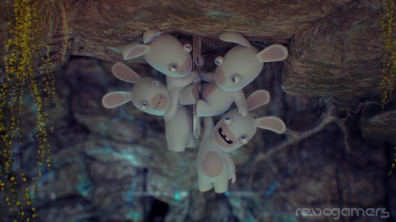 Captura de Raving Rabbids: Regreso al Pasado