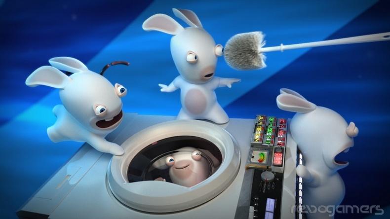 Captura de Raving Rabbids: Regreso al Pasado