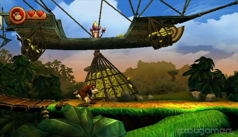 Captura de Donkey Kong Country Returns