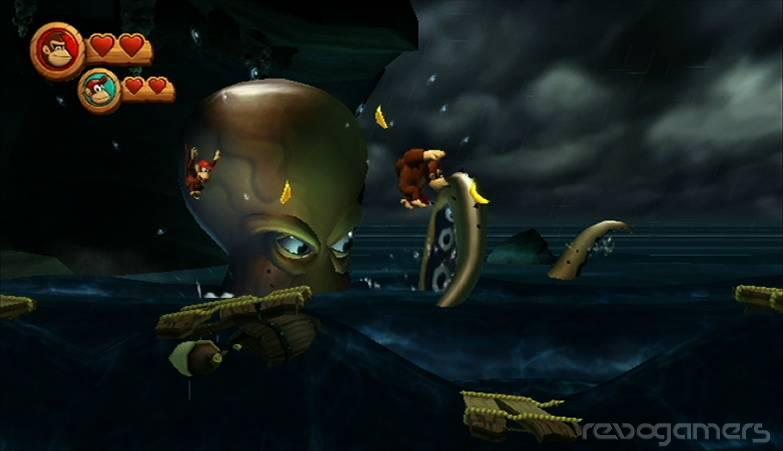 Captura de Donkey Kong Country Returns