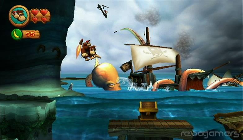 Captura de Donkey Kong Country Returns
