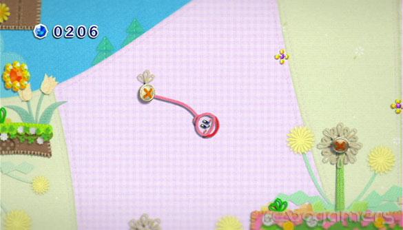 Captura de Kirby's Epic Yarn