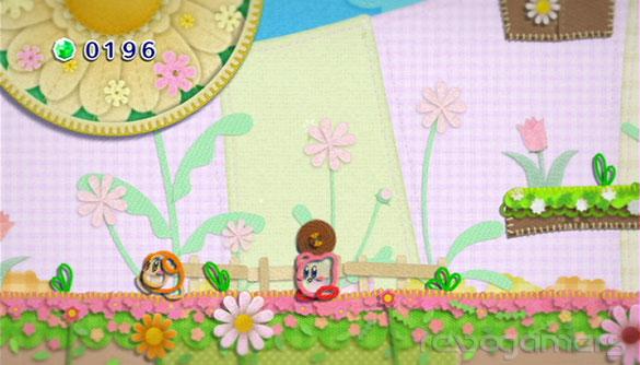 Captura de Kirby's Epic Yarn