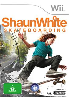 Carátula de Shaun White Skateboarding
