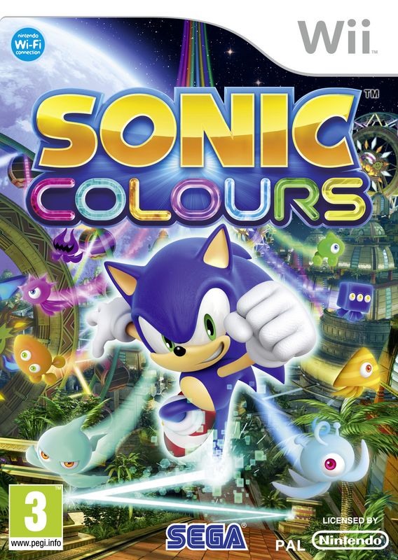 Carátula de Sonic Colours