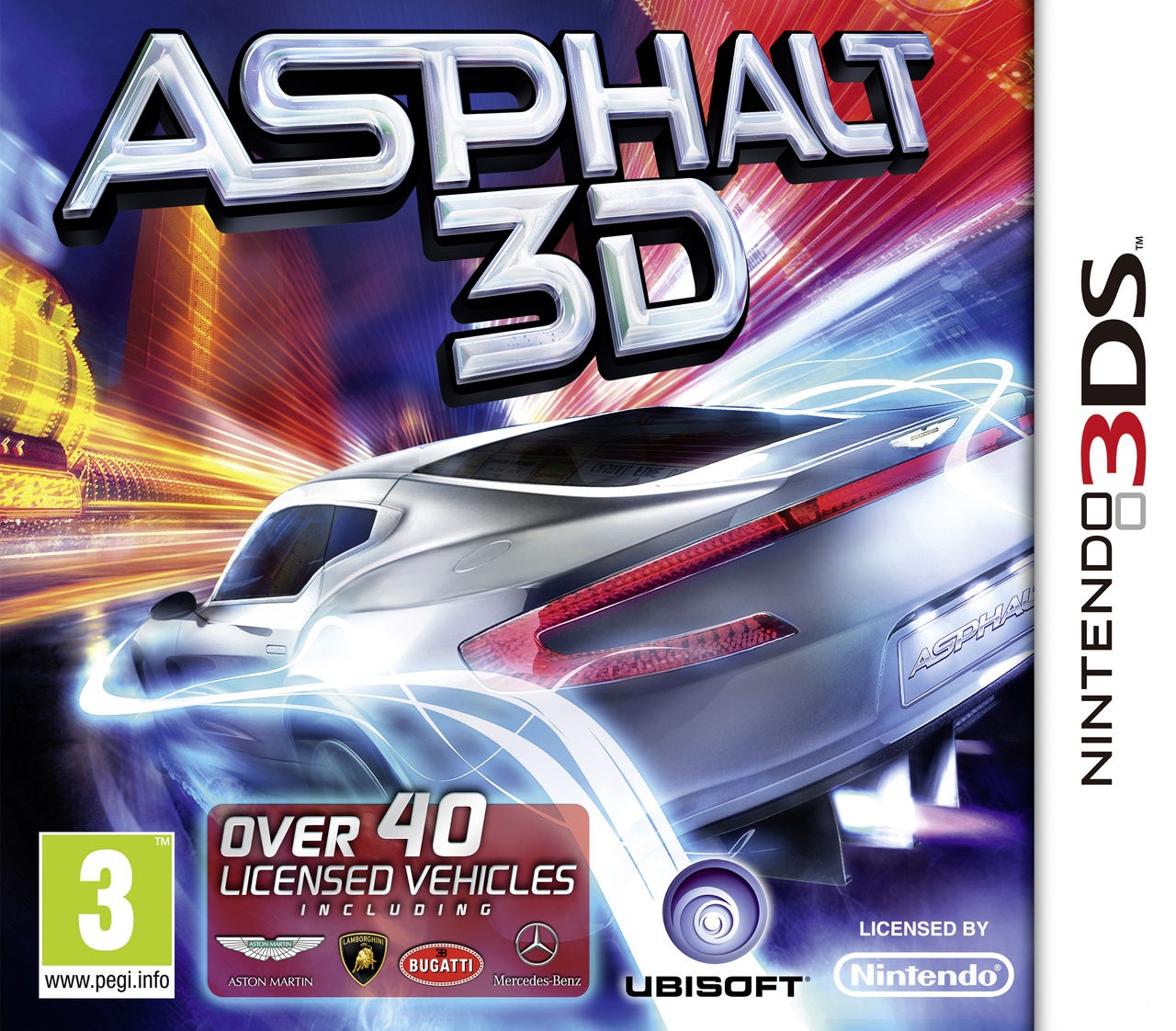 Carátula de Asphalt 3D: Nitro Racing