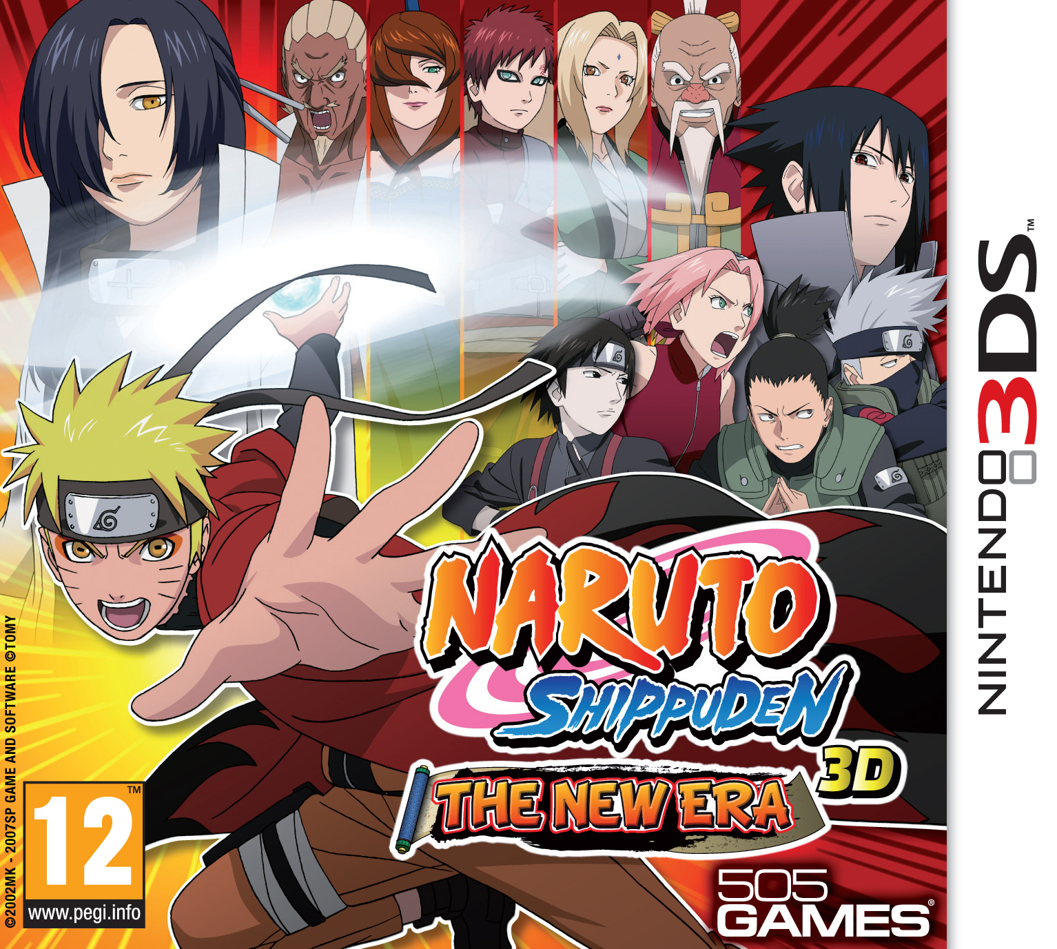 Carátula de Naruto Shippuuden 3D: The New Era