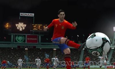 Pro Evolution Soccer 2011 3D (WE 3DSoccer), imagen 6
