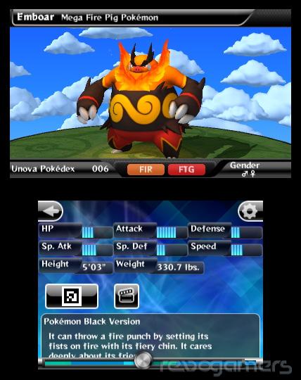 Captura de Pokédex 3D