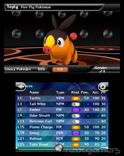 Captura de Pokédex 3D