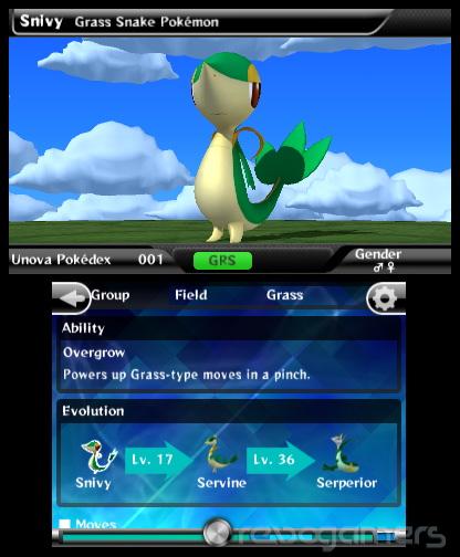 Captura de Pokédex 3D