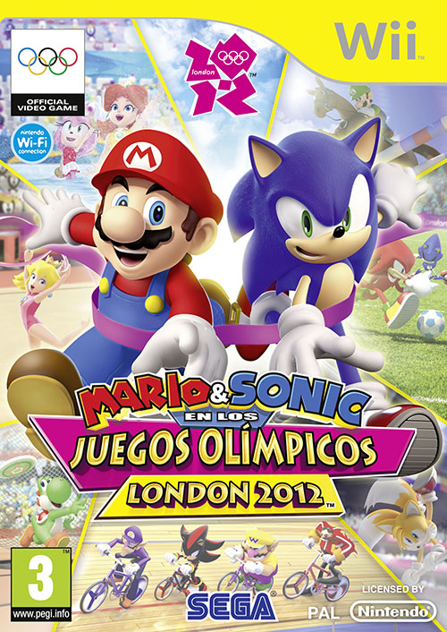 Carátula de Mario & Sonic en los Juegos Ol&iacute;mpicos de Londres 