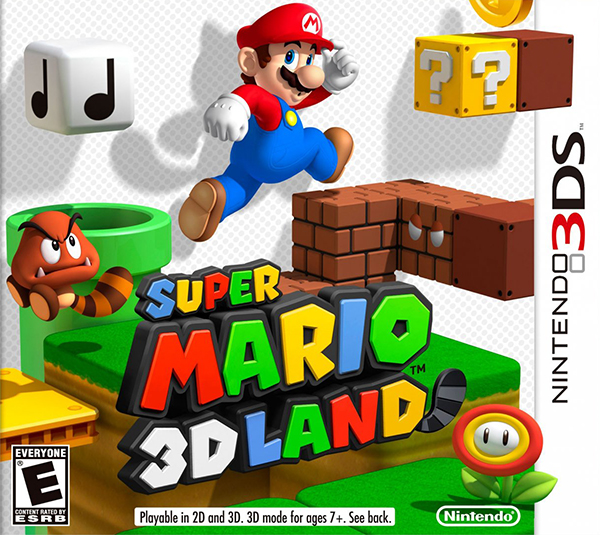 Carátula de Super Mario 3D Land