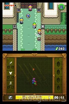 Captura de The Legend of Zelda: Four Swords