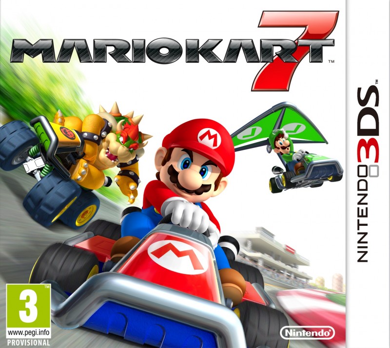 Carátula de Mario Kart 7