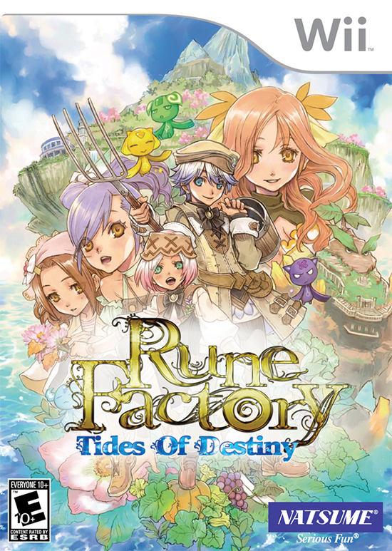 Carátula de Rune Factory Oceans