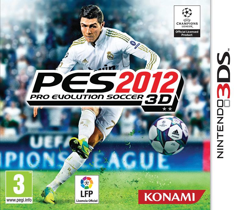 Carátula de Pro Evolution Soccer 2012 3D (PES 2012 3D)