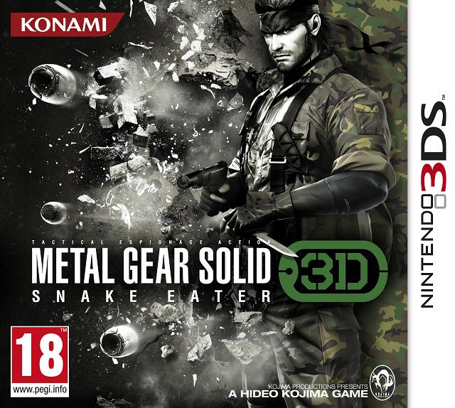 Carátula de Metal Gear Solid 3D: Snake Eater - The Naked Sample