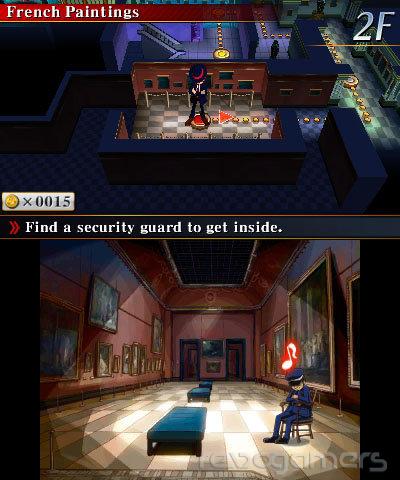 Rhythm Thief y el misterio del emperador, imagen 4