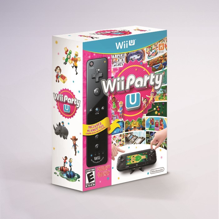 Carátula de Wii Party U
