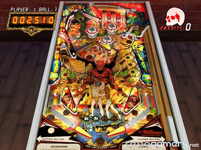 Pinball Hall of Fame : Williams Collection pantalla